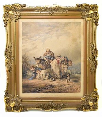 Lot 1447 - MARPLES & HIBBERT, SHEFFIELD; a 19th century print, The Sheffield Milk Boys