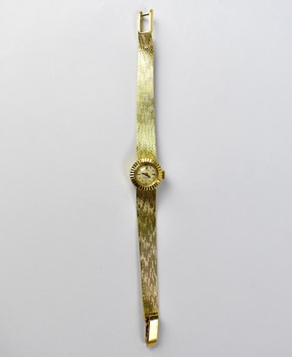 Lot 483 - ROLEX; an 18ct yellow gold ladies' cocktail watch