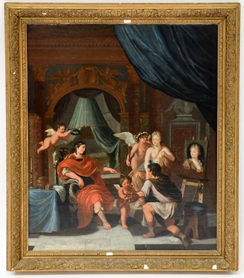 Lot 657 - UNATTRIBUTED; a 19th century Continental...