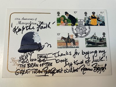 Lot 2238 - THE GREAT TRAIN; a first day cover bearing the...