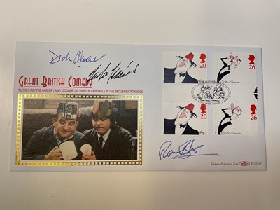 Lot 2257 - BRITISH COMEDY; a first day cover limited...