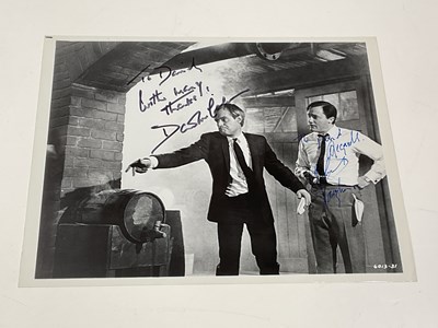 Lot 2162 - THE MAN FROM UNCLE; a black and white action...