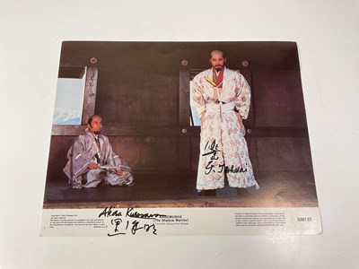 Lot 2157 - THE SHADOW WARRIOR; a large colour photograph...