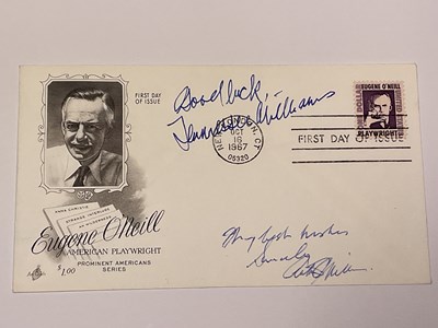 Lot 2229 - TENNESSEE WILLIAMS; a first day cover bearing...