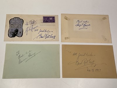 Lot 2139 - SHERLOCK HOLMES; four pieces of ephemera...