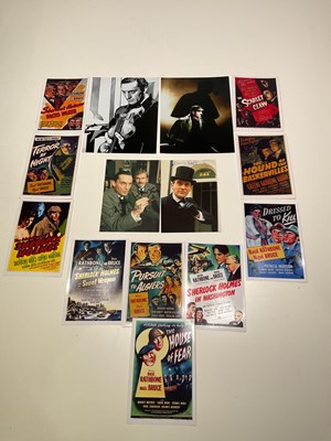 Lot 2184 - SHERLOCK HOLMES; a group of ephemera including...