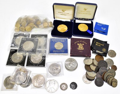 Lot 1337 - A collection of George III and later coins