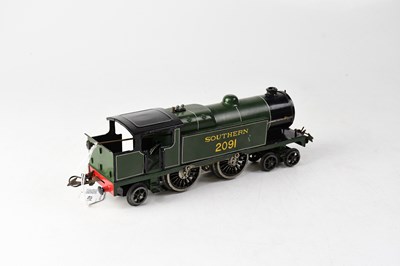 Lot 401 - HORNBY; O gauge 4-4-2 locomotive, Southern...