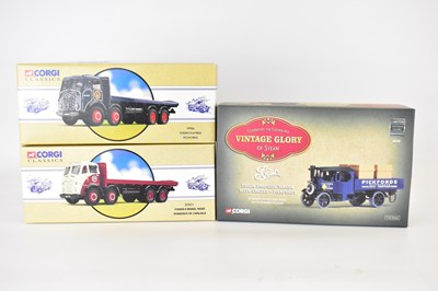 Lot 342 - CORGI CLASSICS; two boxed wagons, 97971 Foden...