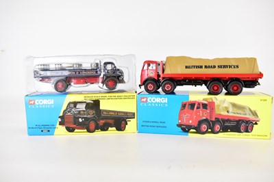 Lot 343 - CORGI CLASSICS; two boxed wagons comprising...