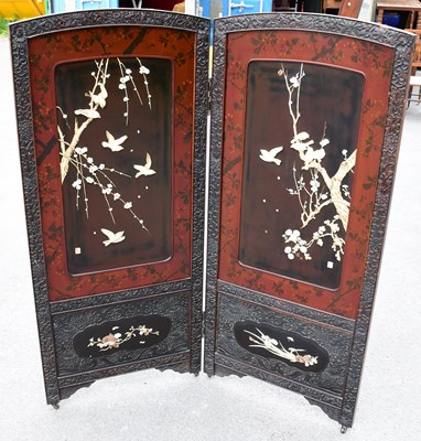 Lot 1187 - An early 20th century Japanese carved wood and...