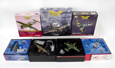 Lot 364 - Seven Corgi The Aviation Archive boxed diecast...