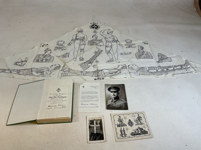 Lot 40 - A copy of Welsh Guards at War presented to...
