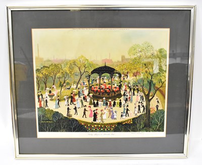 Lot 616 - HELEN BRADLEY; a colour lithograph print,...