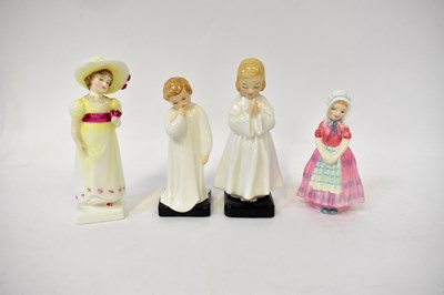 Lot 549 - ROYAL DOULTON; four figures comprising 'Top o'...