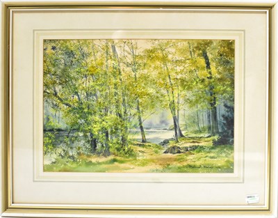 Lot 671 - D. ROTHWELL BAILEY; watercolour, a scene of a...