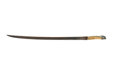 Lot 600 - A 19th century cavalry sword blade with later...