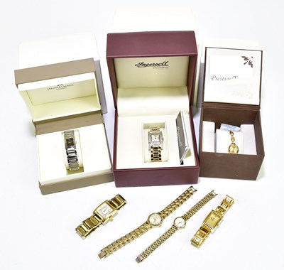Lot 911 - MAURICE LACROIX; a ladies' stainless steel...