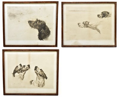 Lot 1450 - Three prints of dogs produced by the Berlin Photographic Company