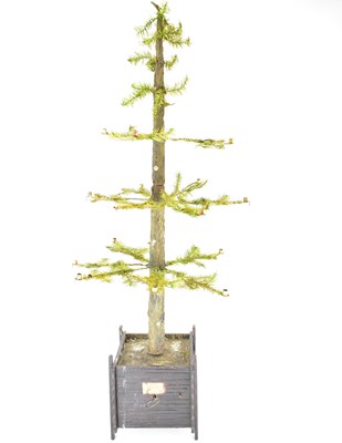 Lot 149 - A 19th century German musical Christmas tree,...