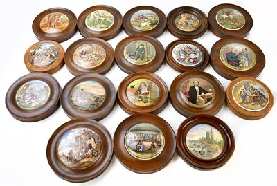 Lot 1288 - Eighteen 19th century Staffordshire Pratt type...