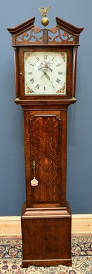Lot 1489 - An early 19th century oak and mahogany...