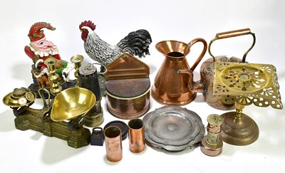 Lot 1162 - A quantity of assorted metalware, including...