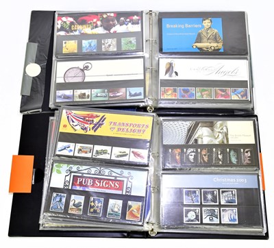 Lot 817 - Two albums containing a large quantity of...