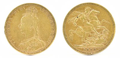 Lot 1421 - A Victorian sovereign, jubilee head, 1888.