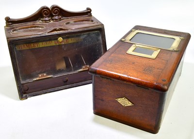Lot 1018 - HAMLET; an early 20th century stained oak...