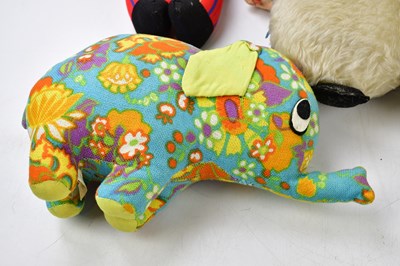 Lot 321 - A group of five plush toys to include a plush...