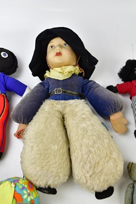 Lot 321 - A group of five plush toys to include a plush...