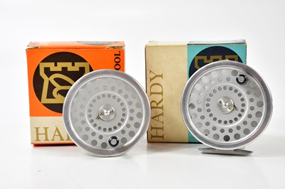 Lot 1382 - HARDY; Marquis salmon reel NO1 3 7/8 reel and...