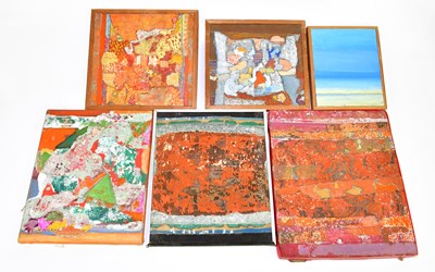 Lot 772 - MORLEY; six oil paintings, two signed to verso,...