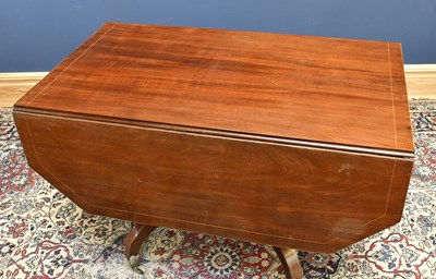 Lot 1562 - A 19th century mahogany drop-leaf Pembroke...