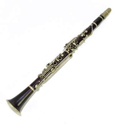 Lot 1114 - BASSI; an ebony clarinet, 69cm