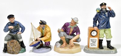 Lot 1376 - ROYAL DOULTON; a group of four Royal Doulton...
