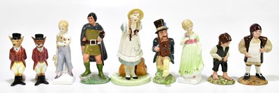 Lot 1379 - ROYAL DOULTON; a group of nine to include...