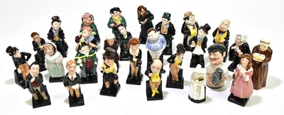 Lot 1381 - ROYAL DOULTON; a group of twenty-four Charles...