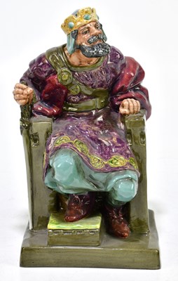 Lot 1392 - ROYAL DOULTON; a figure, 'The Old King' HN2134,...