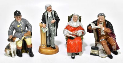 Lot 1390 - ROYAL DOULTON; a group of four figures...