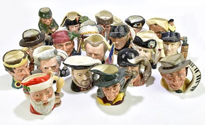 Lot 1370 - ROYAL DOULTON; a group of nineteen character...
