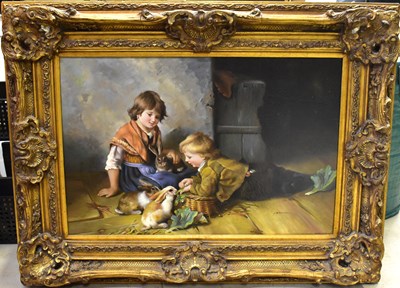 Lot 431 - FOLLOWER OF FELIX SCHLESINGER; oil on canvas,...