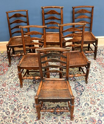 Lot 1541 - A harlequin set of six 19th century North...