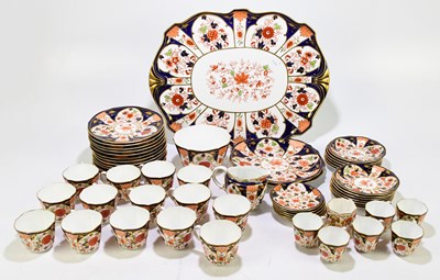 Lot 729 - ROYAL CROWN DERBY; an Imari decorated tea and...