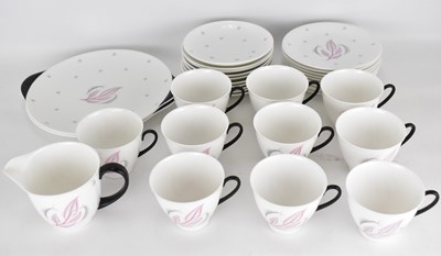 Lot 272 - SHELLEY; a thirty-three piece 'Rhythm' pattern...