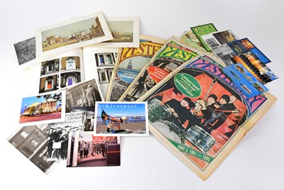 Lot 635 - A quantity of Liverpool related ephemera, to...