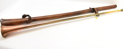 Lot 565 - A large late 19th century Boosey copper...