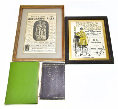 Lot 811 - HAWKES & SON; a framed advertising poster,...