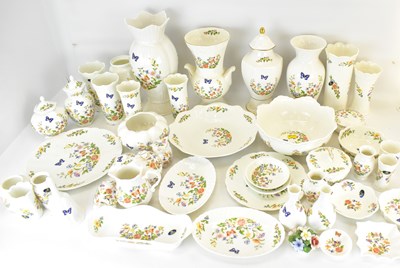 Lot 243 - AYNSLEY; forty-seven pieces of Cottage Garden...
